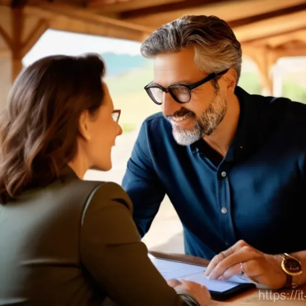 경영컨설팅 제안서 작성법 - **Client Empathy and Local Insight**
    A friendly, professional Italian female consultant, in her ...