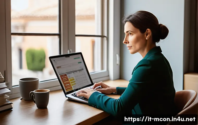 컨설턴트 일과 루틴 - **Prompt:** A modern professional consultant, either male or female, in their late 30s to early 40s,...