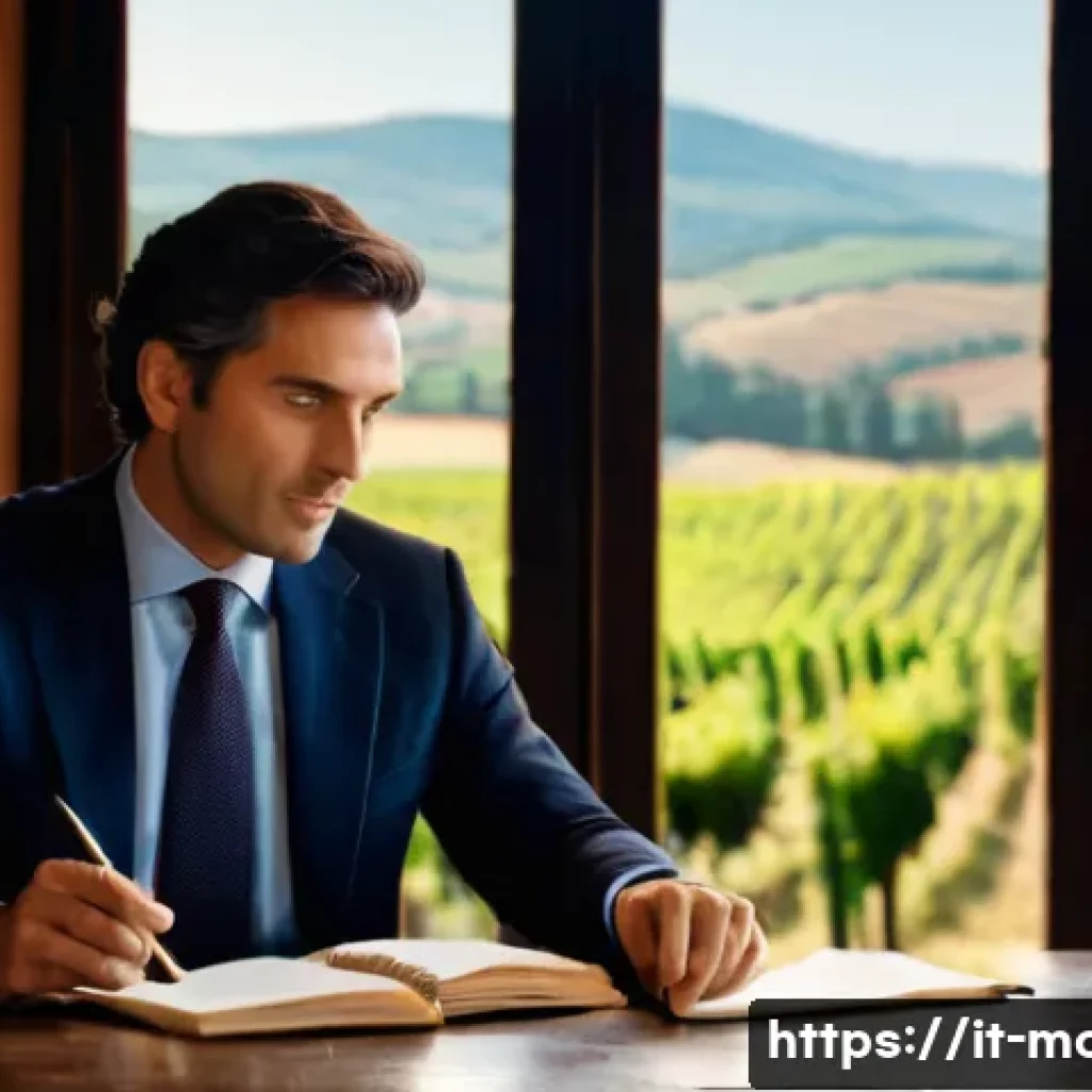 컨설팅에서의 갈등 해결 방법 - **Prompt:** A male consultant in his late 30s, dressed in a sharp Italian business suit, sits at a r...